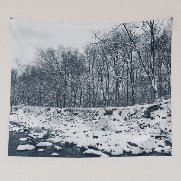 Item preview, Snowy Blues in Virginia designed and sold by MichalisStudio.
