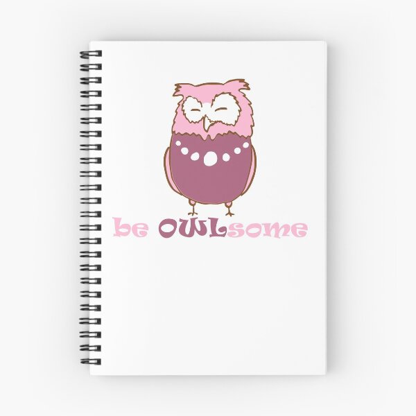 Item preview, Be Owlsome Pink designed and sold by NixBob.