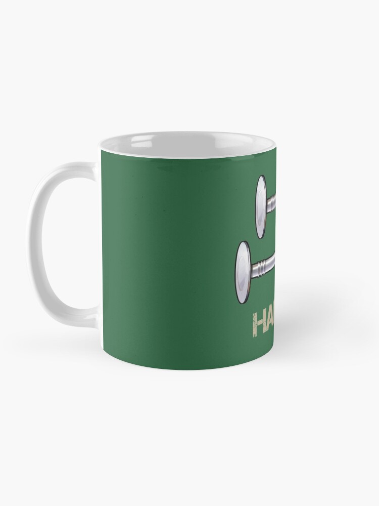 Alternate view of Hard as nails Mug