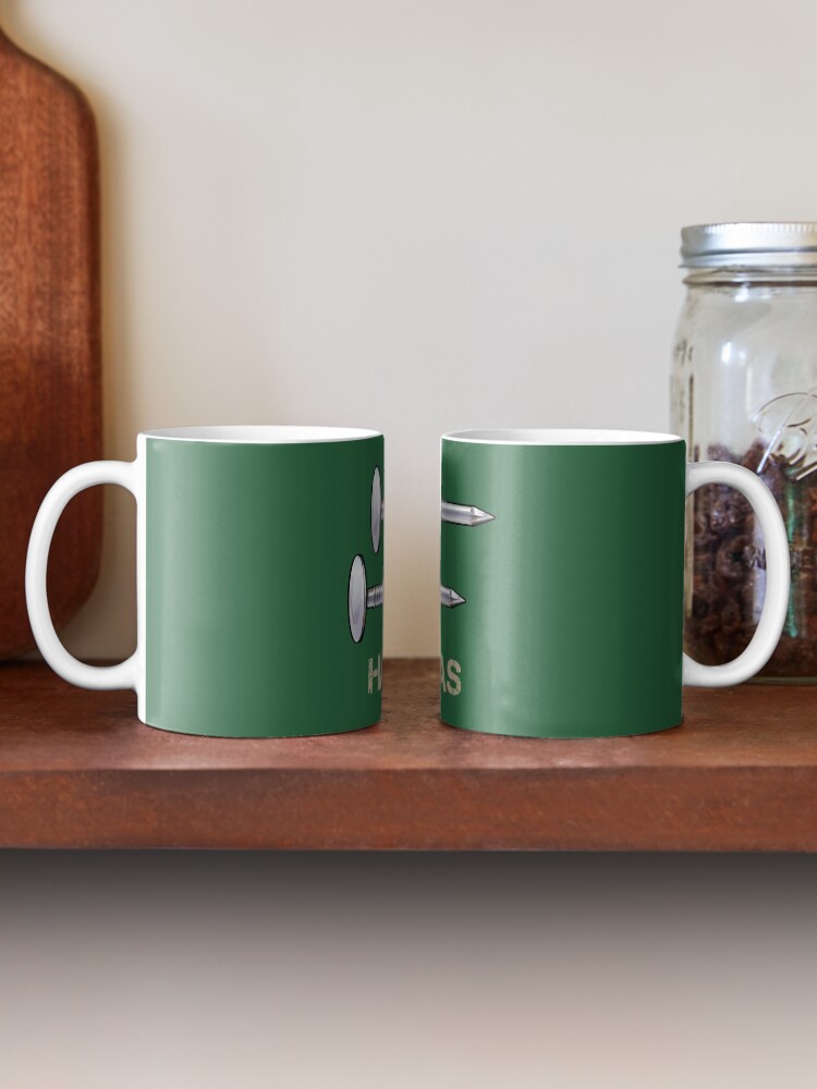 Alternate view of Hard as nails Mug