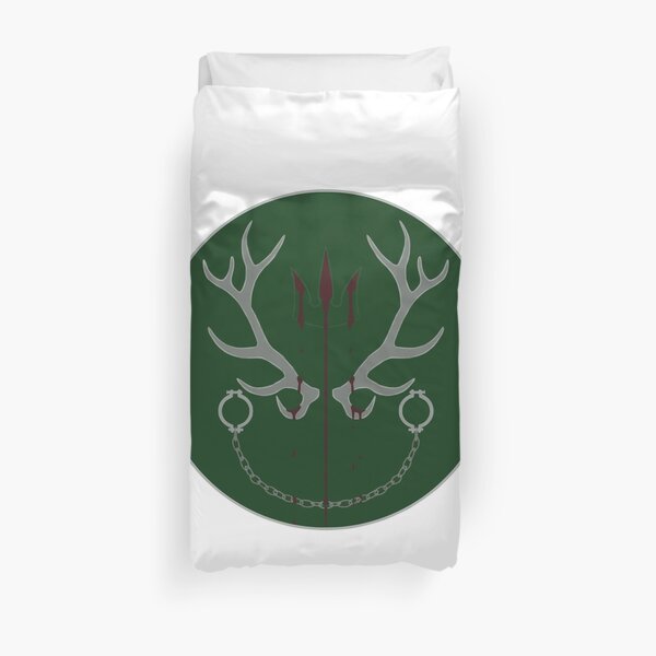 Sigil of the Antlered Gentleman Duvet Cover