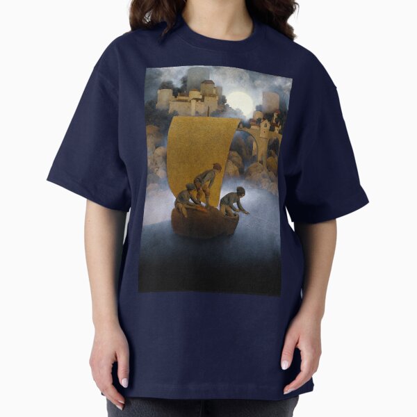 Item preview, Maxfield Parrish - Wynken, Blynken and Nod - Maxfield Parrish designed and sold by forgottenbeauty.