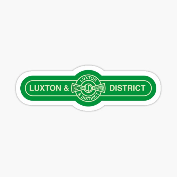 Item preview, Luxton and District Traction Company designed and sold by Off the Box.