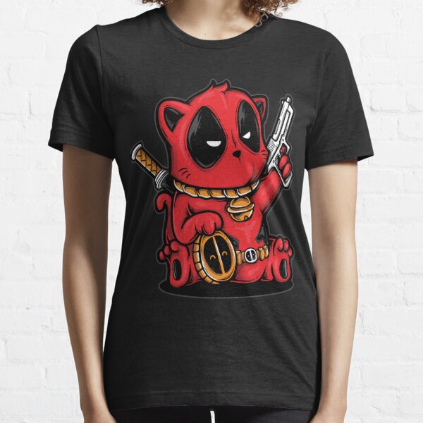 Men's T-shirt Kitty Deadpool Merch - Idolstore - Merchandise And  Collectibles