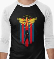 Eine echte Heldin Baseballshirt mit 3/4-Arm