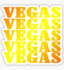 Golden VEGAS Sticker