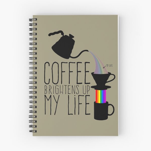 Item preview, Coffee brightens up my life designed and sold by Barista.