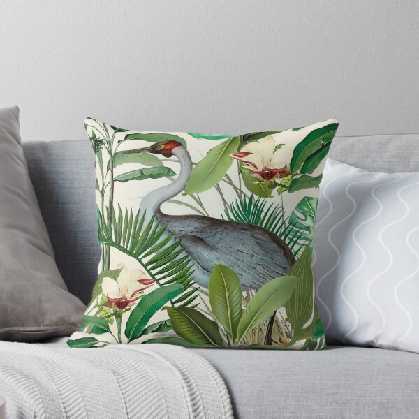 Item preview, Tropical Heron Bird Rainforest designed and sold by artsandsoul.