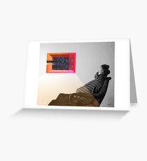 RECLINER Greeting Card