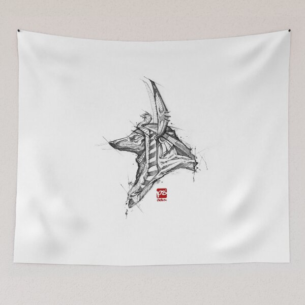 Item preview, Anubis sketch psdelux designed and sold by psdelux.