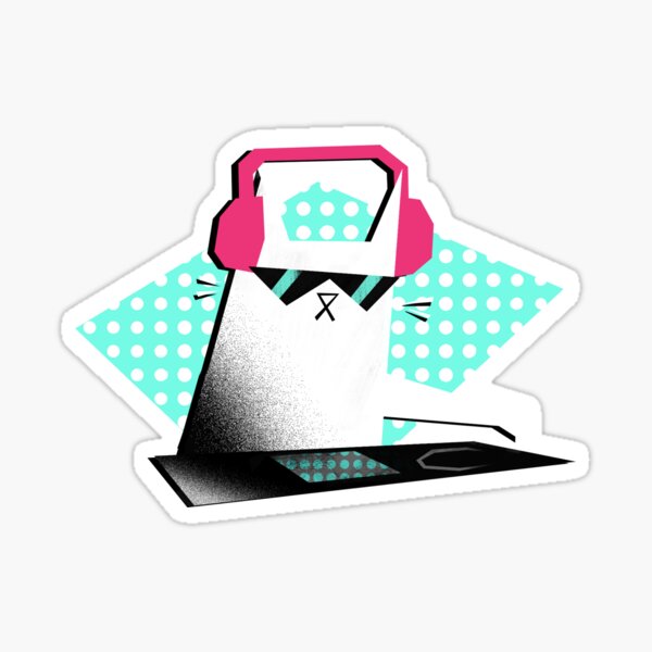 House cat Glossy Sticker
