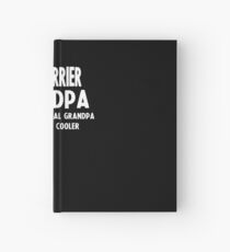 Gifts For Mail Carrier's Grandpa Hardcover Journal