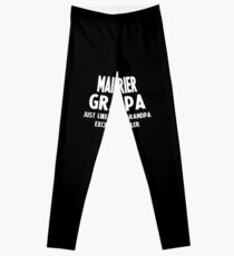 Gifts For Mail Carrier's Grandpa Leggings
