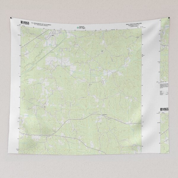 Item preview, USGS TOPO Map Mississippi MS Ethel South 20120424 TM designed and sold by WetdryvacRBO2.