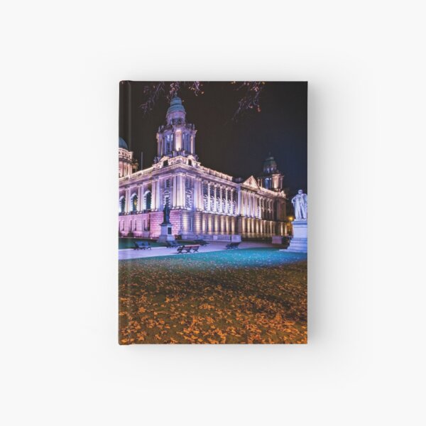 Item preview, Belfast City Hall In Autumn Northern Ireland  designed and sold by thinkbigimages.