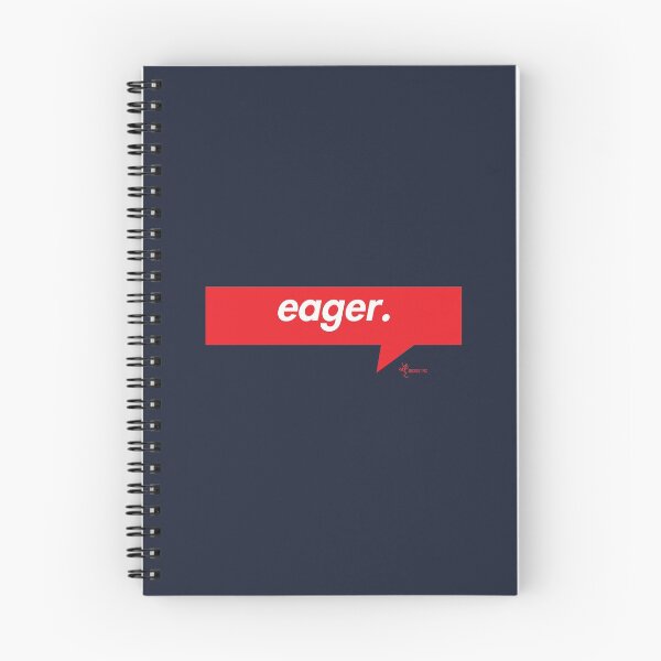 Item preview, Eager | The Positive Inspirational Words Collection designed and sold by Anxious-Tees.