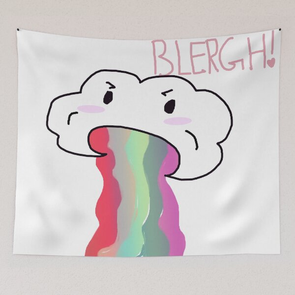 Item preview, Angry Kawaii Cloud designed and sold by HobbitDriel.