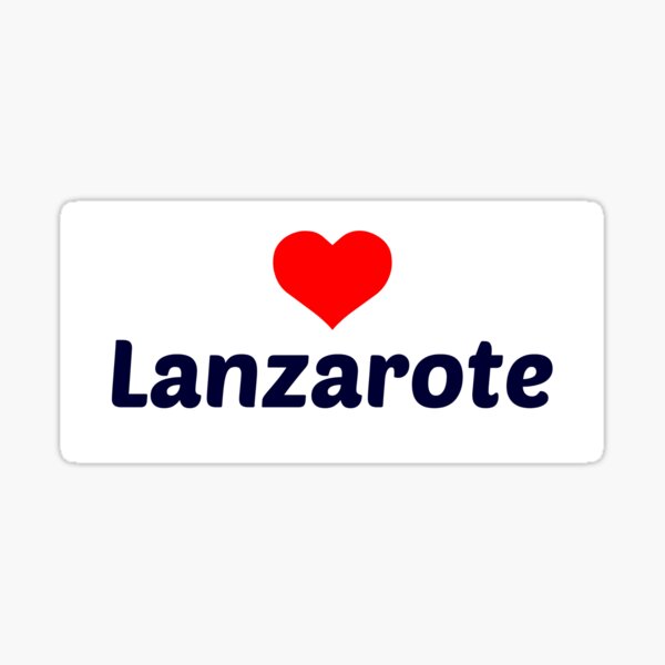 Item preview, Love Lanzarote designed and sold by iCimages.net.