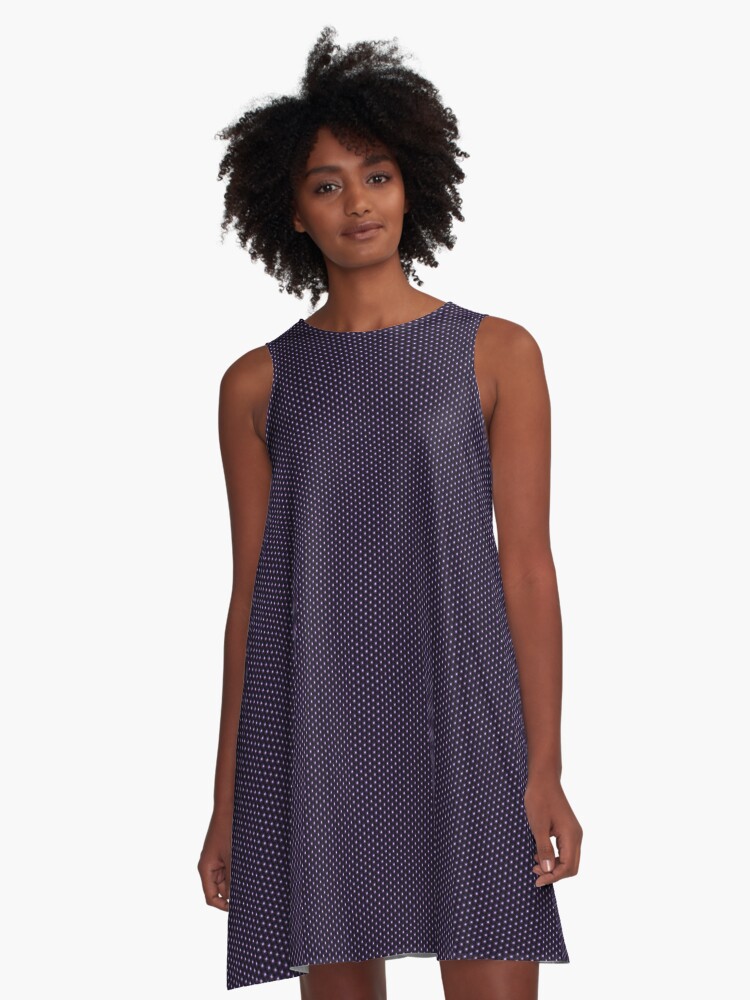 Thumbnail 1 of 4, A-Line Dress, Pink Flare Stare designed and sold by kinkatstyle.