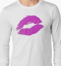 Pink Lips Long Sleeve T-Shirt