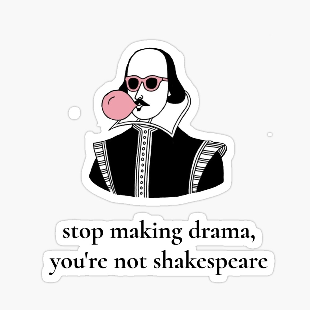 Шекспир стикер