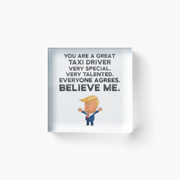 Item preview, Taxi Driver Funny Trump designed and sold by UneDesigns.