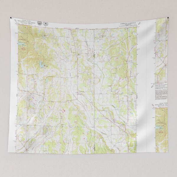 Item preview, USGS TOPO Map Mississippi MS Evergreen 335638 1966 24000 designed and sold by WetdryvacRBO2.
