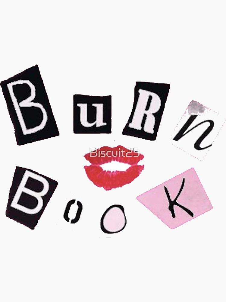 Burn Book Stickers - CafePress