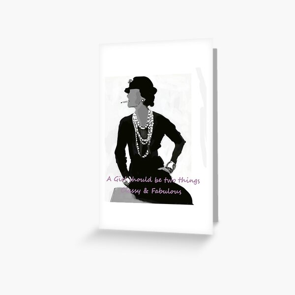 Chanel Greeting Cards | Redbubble