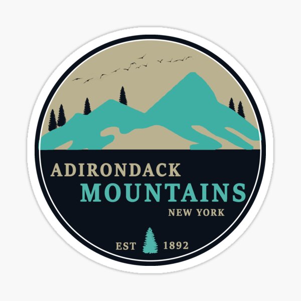 The Adirondacks Sticker