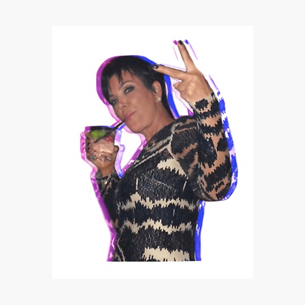 Kris Jenner Photographic Print