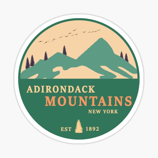 The Adirondacks Sticker