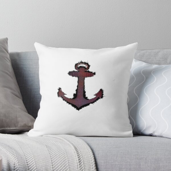 Anchor Throw Pillow