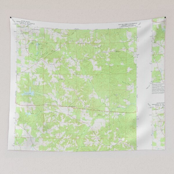 Item preview, USGS TOPO Map Mississippi MS Fair Oak Springs 335640 1972 24000 designed and sold by WetdryvacRBO2.