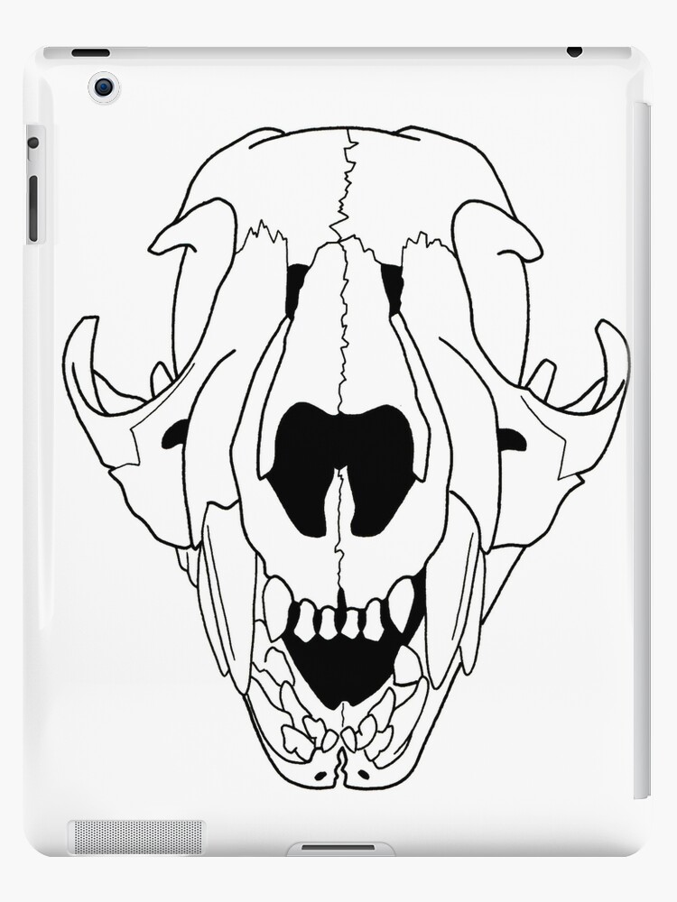 Baby Cougar Mountain Lion Skull Ipad Case Skin By Rootinspiration Redbubble