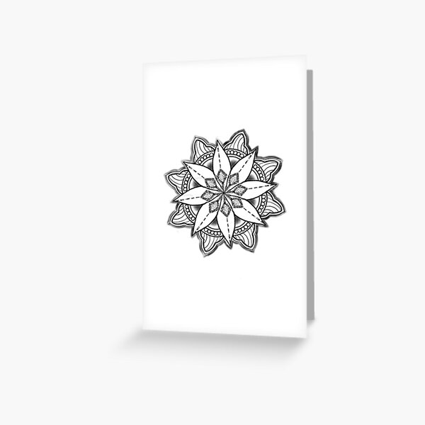 Mandala Greeting Card