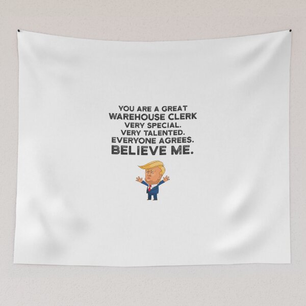 Item preview, Warehouse Clerk Funny Trump designed and sold by UneDesigns.