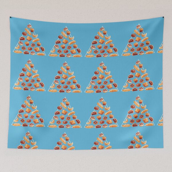 Item preview, Bread Pyramid In Blue designed and sold by Paigekotalik.