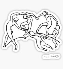 Henri Matisse Die Tanz- und Musiklinie Artwork Hermitage Sketch für Drucke T-Shirts Poster Taschen Männer Frauen Jugend Sticker