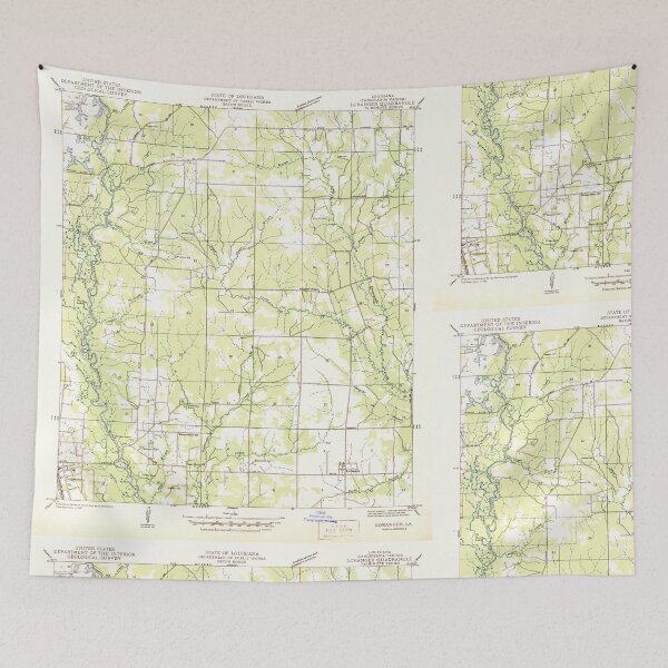 Item preview, USGS TOPO Map Louisiana LA Loranger 333930 1942 31680 designed and sold by WetdryvacRB01.