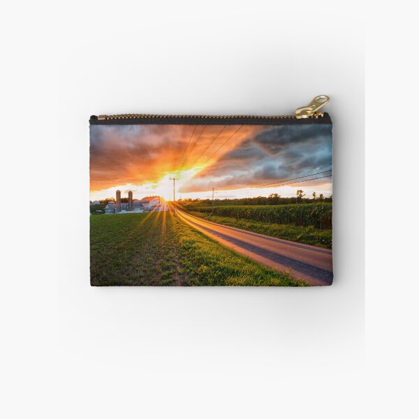 Item preview, Farm and Road Sunset designed and sold by KellyHeaton.