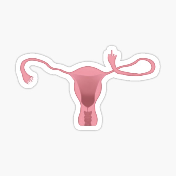Artikel-Vorschau von Gebärmutter Mittelfinger Lustig Frauen Tage, designt und verkauft von Argentini.
