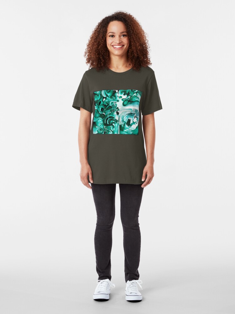 Alternate view of Dragon Egg Slim Fit T-Shirt