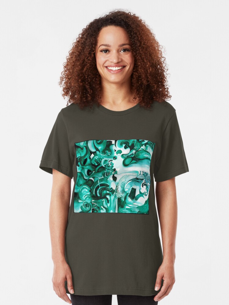 Alternate view of Dragon Egg Slim Fit T-Shirt
