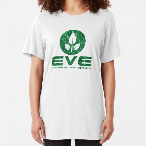 Eve - Extraterrestrial Vegetation Evaluator - Wall E Inspired Slim Fit T-Shirt