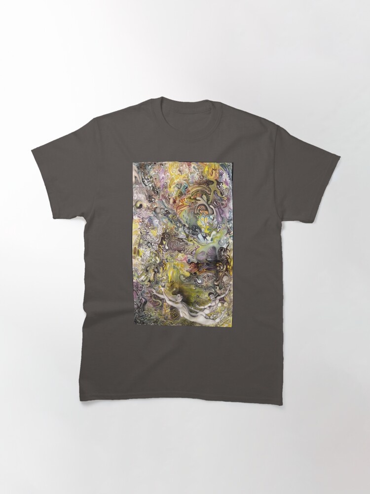 Thumbnail 3 of 7, Classic T-Shirt, Portrait Yin Yang designed and sold by dajson.