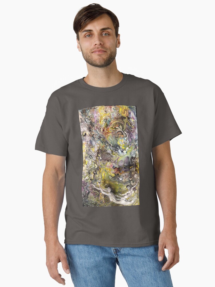 Thumbnail 1 of 7, Classic T-Shirt, Portrait Yin Yang designed and sold by dajson.