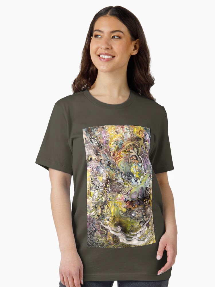 Thumbnail 1 of 7, Essential T-Shirt, Portrait Yin Yang designed and sold by dajson.