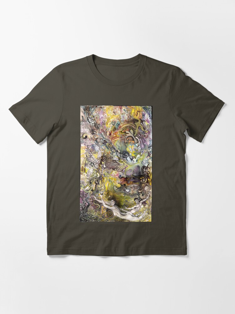 Thumbnail 3 of 7, Essential T-Shirt, Portrait Yin Yang designed and sold by dajson.