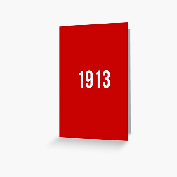 1913 Greeting Card